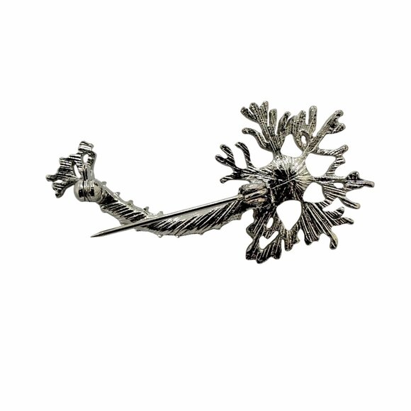 ✨Neuron Pin Brain Nerve Cell Medical Brooch Jewelry Human Nerve Doctor Nurse✨ - Picture 3 of 4
